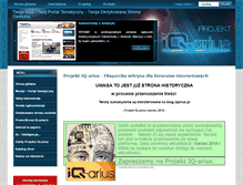 Tablet Screenshot of iqarius.pl